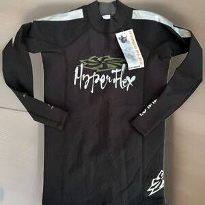 HyperFlex Neoprene 1.5mm Full Long Sleeve Top Wetsuit Scuba Size XS